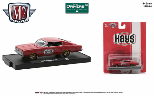 M2 Machines Auto-Drivers 1:64 R84 1966 Dodge Charger 383