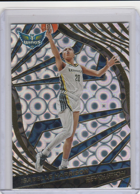 2021-22 Panini WNBA Revolution Groove #6 Isabelle Harrision Dallas Wings