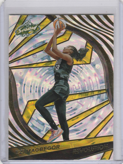 2021-22 Panini WNBA Revolution Fractal #19 Ezi Magbegor Seattle Storm