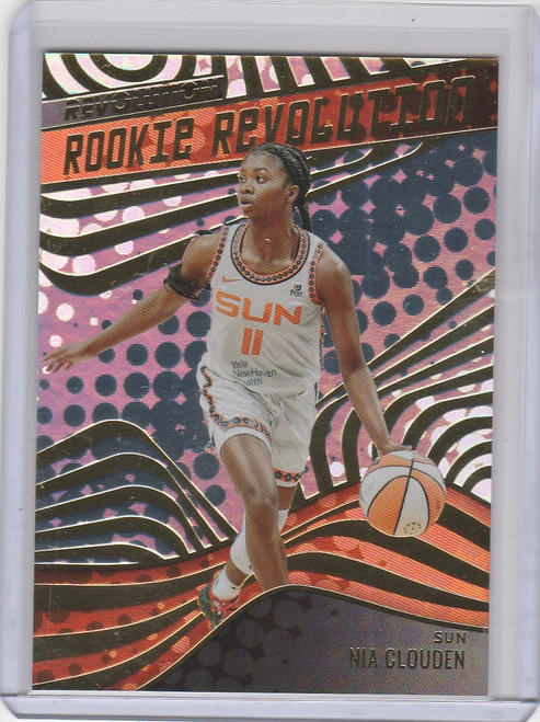 2021-22 Panini WNBA Revolution Rookie #1 Nia Clouden Connecticut Sun