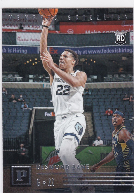 2020-21 Panini Chronicles #133 Desmond Bane RC Memphis Grizzlies