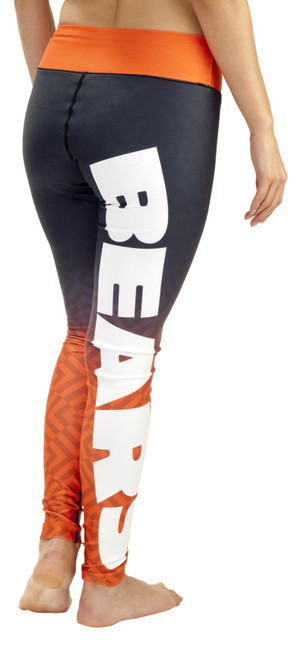 NFL Women's Gradient Print Leggings Chicago Bears