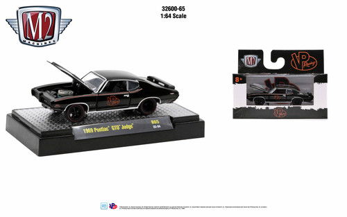 M2 Machines 1:64 Detroit Muscle 1969 Pontiac GTO Judge Release 65