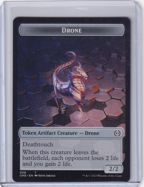 Magic Phyrexia: All Will Be One Drone Token 8