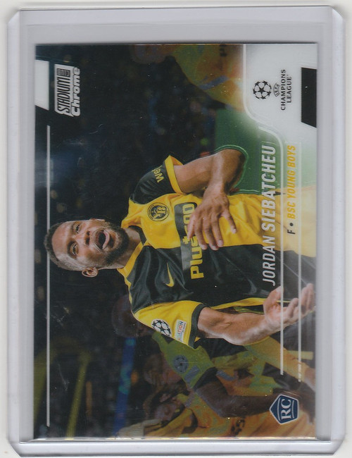 2021-22 Topps Stadium Club Chrome #70 Jordan Siebatcheu BSC Young Boys