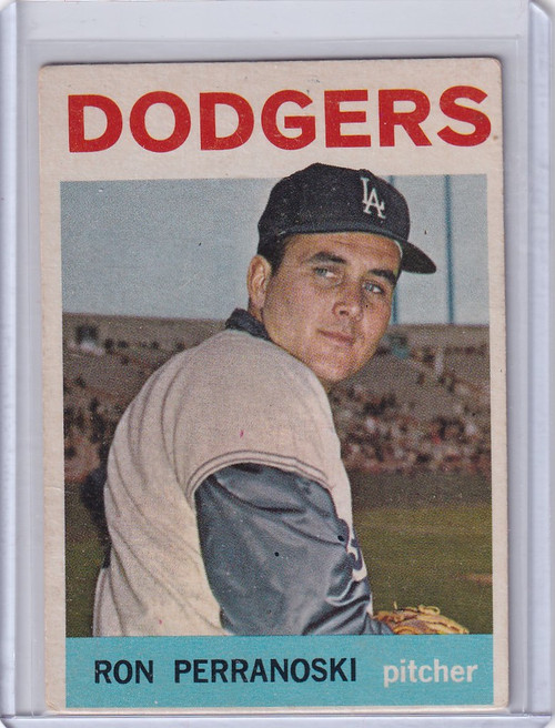 1964 Topps Baseball #30 Ron Perranoski Los Angeles Dodgers