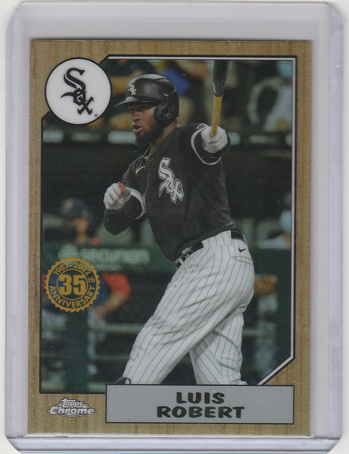 2022 Topps Chrome 1987 #87BC-12 Luis Robert - Chicago White Sox