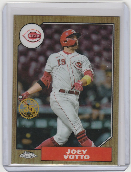 2022 Topps Chrome 1987 #87BC-4 Joey Votto - Cincinnati Reds