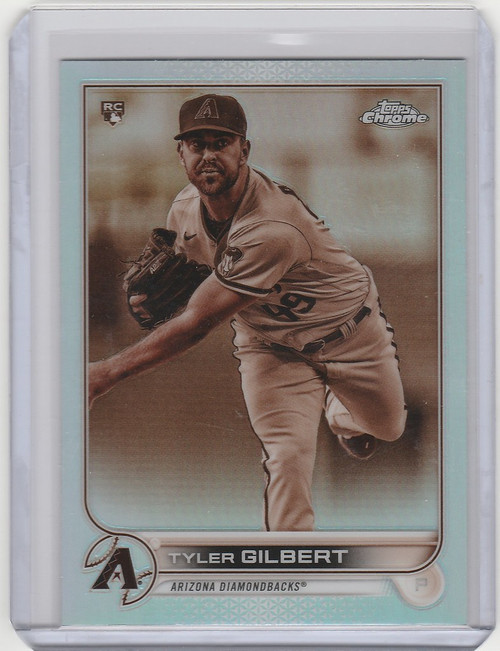 2022 Topps Chrome Sepia #65 Tyler Gilbert - Arizona Diamondbacks RC