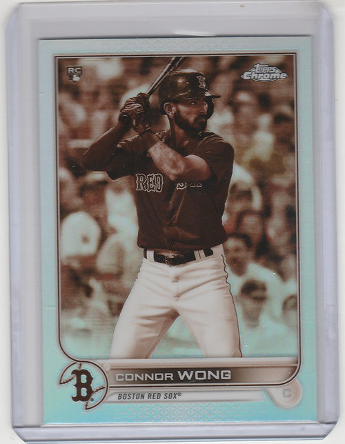 2022 Topps Chrome Sepia #39 Connor Wong - Boston Red Sox RC