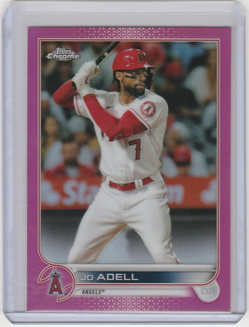 2022 Topps Chrome Pink #203 Jo Adell - Los Angeles Angels