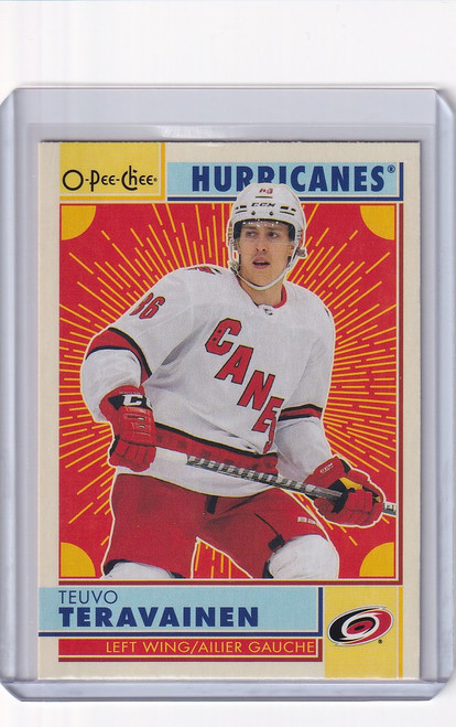 2022-23 OPC Hockey Retro #184 Teuvo Teravainen - Carolina Hurricanes