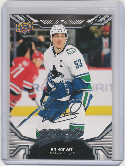 2022-23 Upper Deck MVP Silver Script #177 Bo Horvart Vancouver Canucks