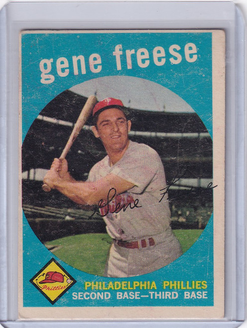 1959 Topps Baseball #472 Gene Freese Philadelphia Phillies