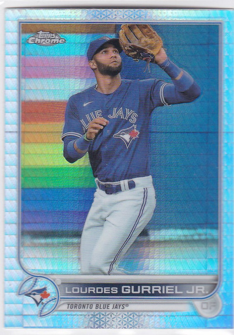 2022 Topps Chrome #206 Lourdes Gurriel JR Xfractor Toronto Blue Jays