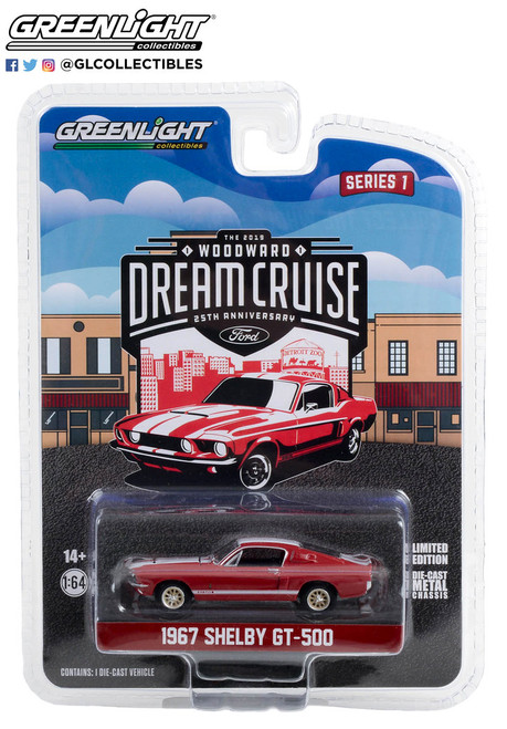 Greenlight 1:64 Dream Cruise Series 1 1967 Shelby GT-500
