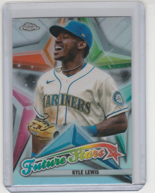 2022 Topps Chrome Future Stars #FS14 Kyle Lewis - Seattle Mariners