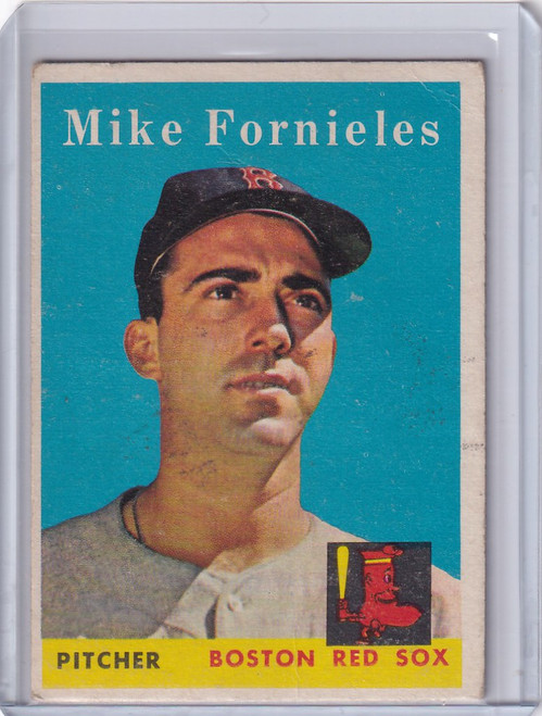 1958 Topps Baseball #361 Mike Fornieles - Boston Red Sox