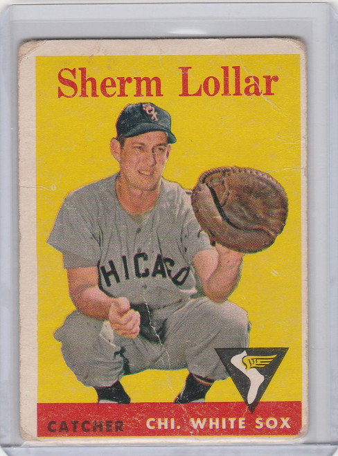 1958 Topps Baseball #267 Sherm Lollar - Chicago White Sox