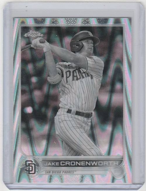 2022 Topps Chrome Raywave #172 Jake Cronenworth - San Diego Padres