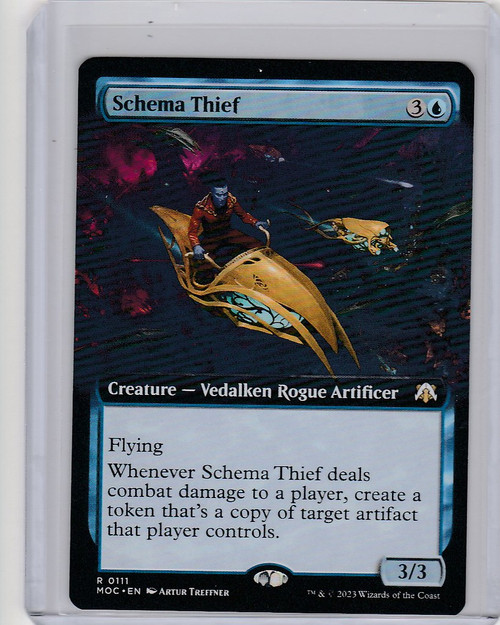 Magic March of the Machine 111 Schema Thief (Extended Art) Near Mint