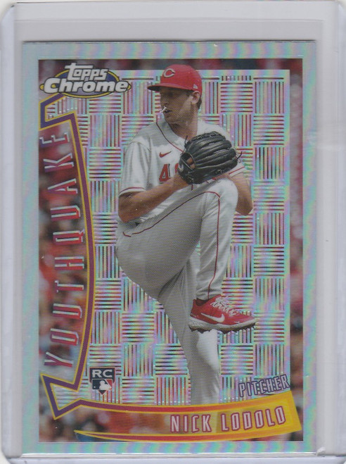 2022 Topps Chrome Youthquake #YQ-19 Nick Lodolo - Cincinnati Reds