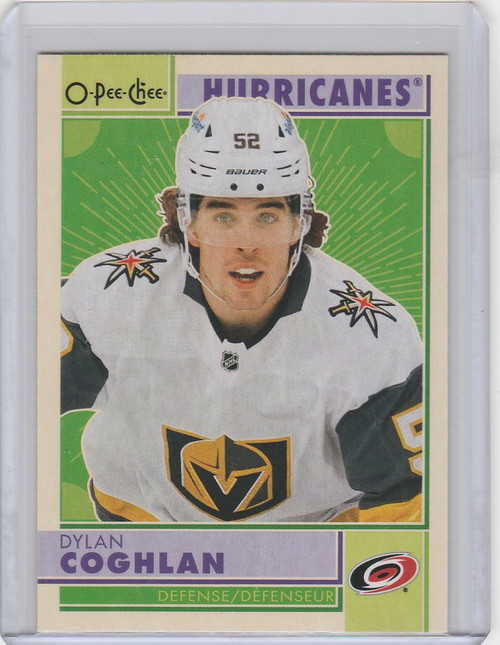 2022-23 OPC Hockey Retro #457 Dylan Coghlan - Carolina Hurricanes