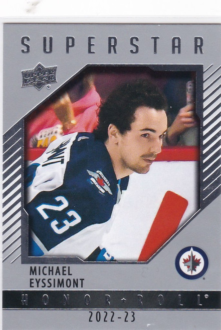 2022-23 Upper Deck #HR90 Michael Eyssimont Honor Roll Winnipeg Jets