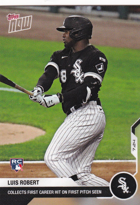 2020 TOPPS NOW #11 LUIS ROBERT CHICAGO WHITE SOX