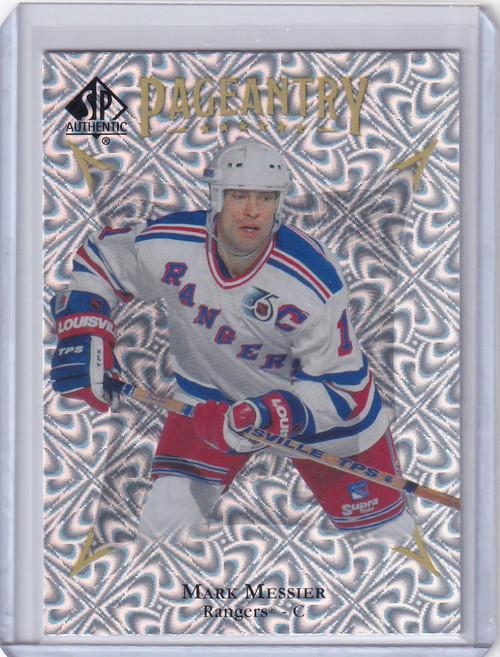 2021-22 SP AUTHENTIC PAGEANTRY P83 MARK MESSIER NEW YORK RANGERS