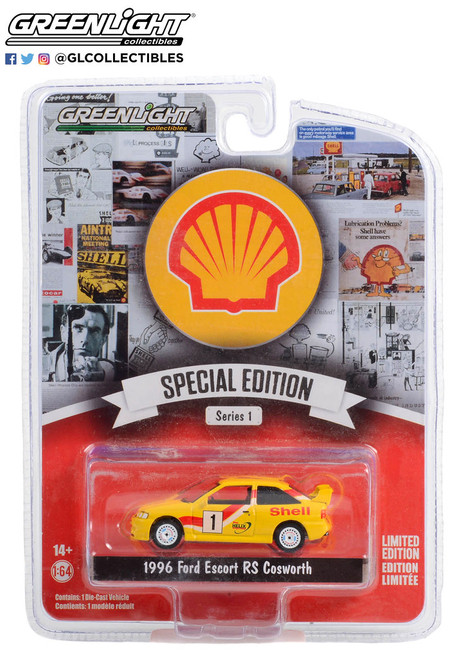 Greenlight 1:64 Shell Edition Series 1 1996 Ford Escort RS Cosworth