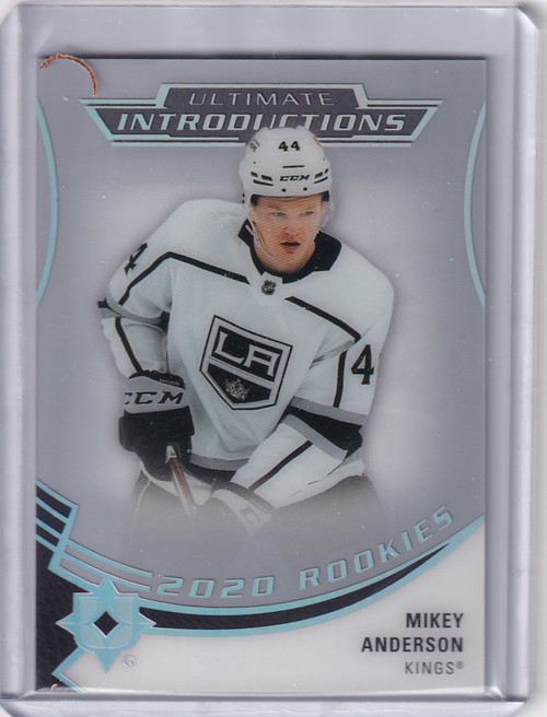 2021-22 Upper Deck Ultimate Introductions Mikey Anderson Los Angeles Kings
