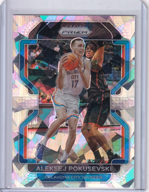 2020-21 Panini Prizm #225 Aleksej Pokusevski Oklahoma City Thunder