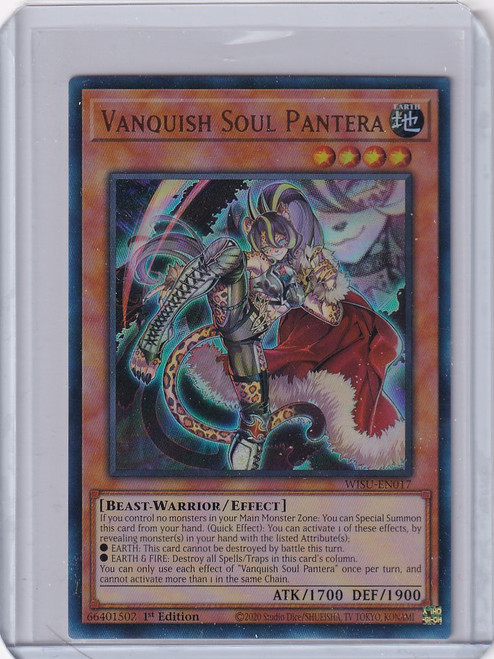 YuGiOh Wild Survivors Vanquish Soul Pantera