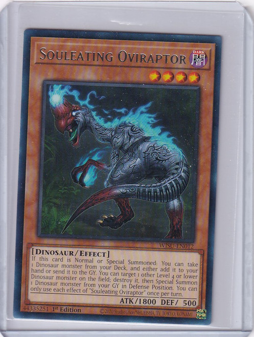 YuGiOh Wild Survivors Souleating Oviraptor