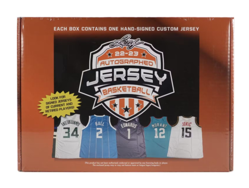 2022 Leaf Autographed Jersey Multi Sport Hobby Box