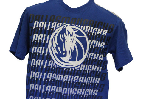 NBA Dallas Mavericks UNK Blue Label  Tee Shirt Short Sleeve