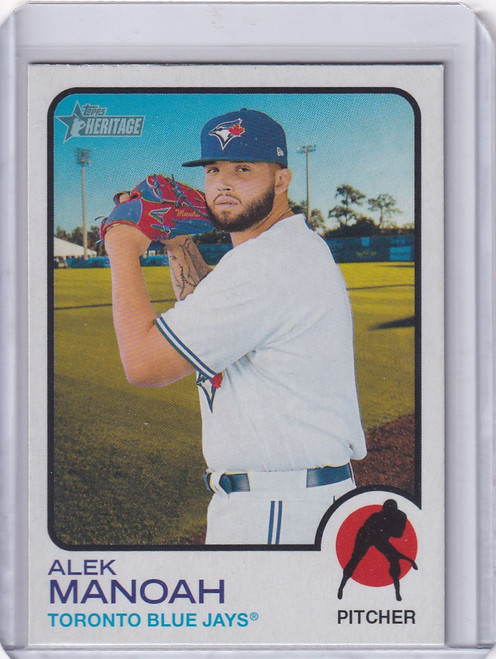 2022 Topps Heritage #710 Alek Manoah Toronto Blue Jays