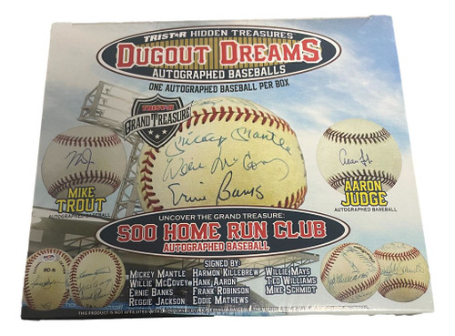 2023 TriStar Hidden Treasures Dugout Dreams Auto Baseball box