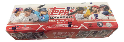 2023 Topps Baseball Complete Factory Sealed Hobby Set 665 Cards