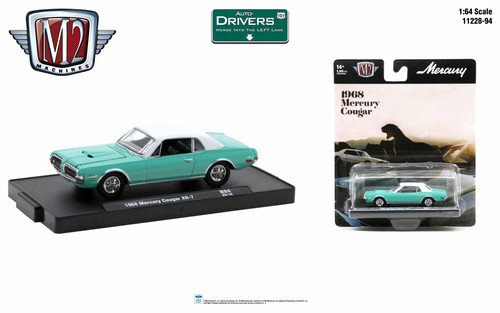 M2 Machines Auto-Drivers 1:64 R94 1968 Mercury Cougar XR-7