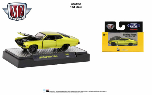 M2 Machines 1:64 Auto Trucks 1970 Ford Torino Cobra Release 67