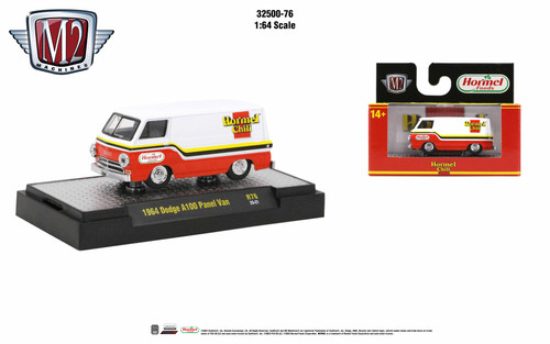 M2 Machines Auto Thentics 1:64 1964 Dodge A100 Panel Van Release 76