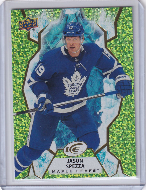 2021-22 Upper Deck Ice Green #43 Jason Spezza Toronto Maple Leaf