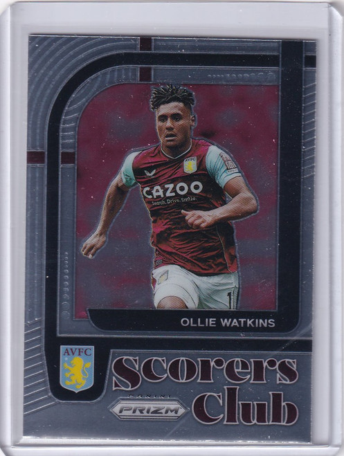 2022-23 Panini Prizm Premier League Scorers Club #26 Ollie Watkins AVFC