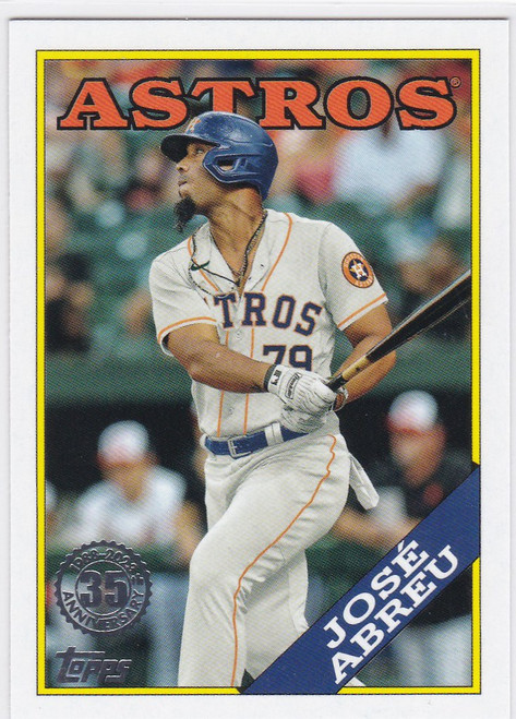 2023 Topps #2T88-19 Jose Abreu 35th insert Houston Astros