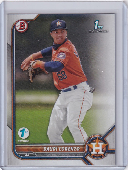 2022 Bowman 1st Edition #BPPF-11 Dauri Lorenzo Houston Astros