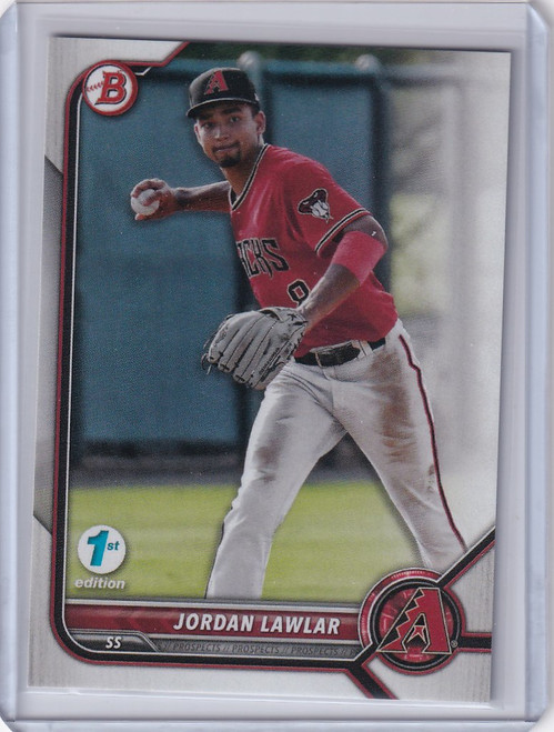 2022 Bowman 1st Edition #BPPF-141 Jordan Lawlar Arizona Diamondbacks