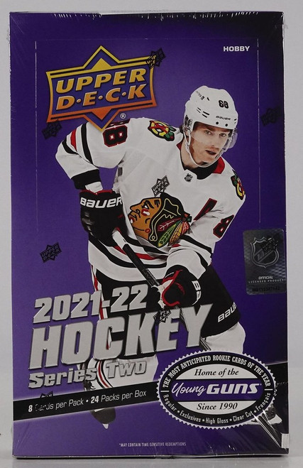 2021-22 Upper Deck Series 2 Hockey Box