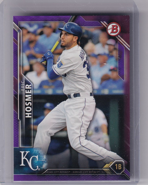 2016 Bowman Purple #43 Eric Hosmer Kansas City Royals 245/250